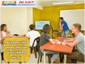 Trường áp dụng phương pháp giảng dạy Callan