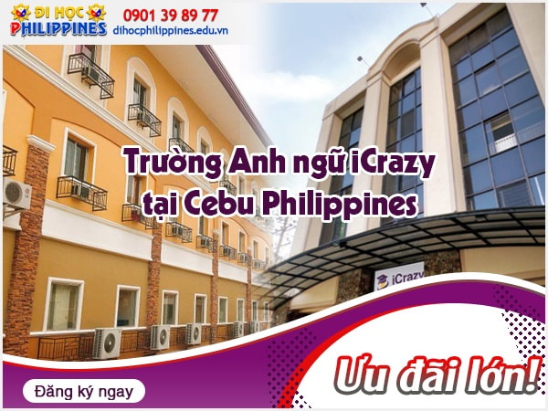 Trường Anh ngữ iCrazy tại Cebu Philippines