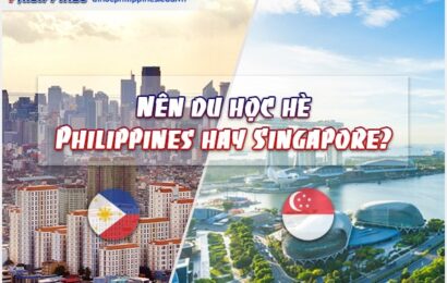 Nên du học hè Philippines hay Singapore?