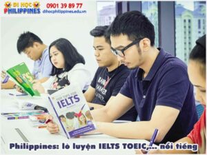 Luyện thi IELTS, TOEIC, TOEFL... tại Philippines