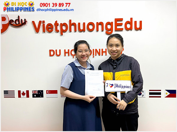 Học viên du học tiếng anh Philippines của Việt Phương