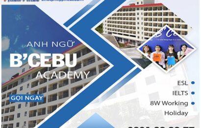Du học Philippines tại học viện anh ngữ B’Cebu Academy