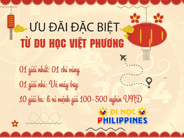 Ưu đãi tết tại Du học Việt Phương