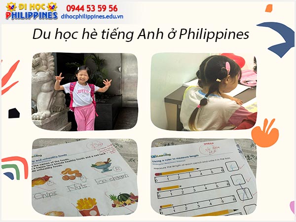 Review du học hè Philippines chương trình tiếng Anh cho gia đình