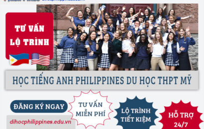 Tư vấn lộ trình học tiếng Anh Philippines Du học THPT Mỹ