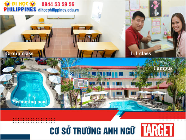 Cơ sở vật chất trường anh ngữ Target