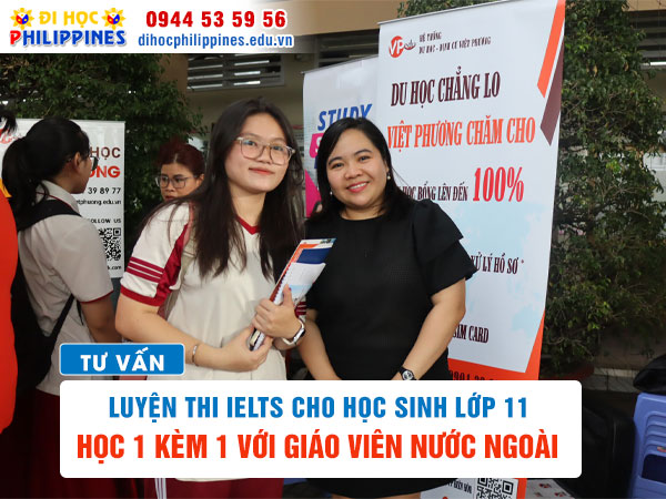 Luyện thi IELTS cho học sinh lớp 11 chương trình ngắn hạn
