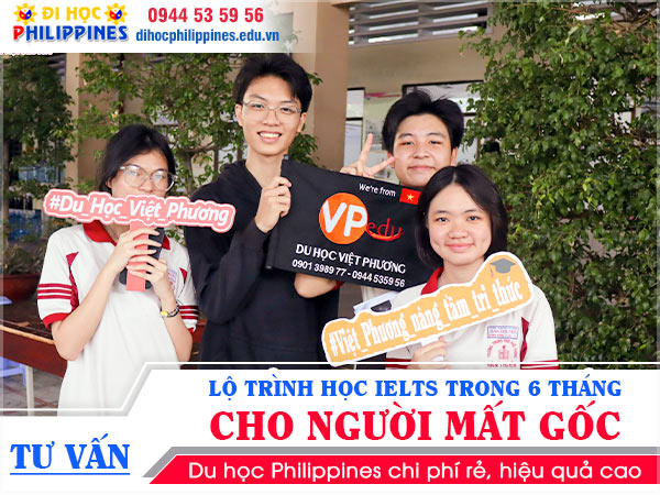 Lộ trình học IELTS trong 6 tháng tại Philippines