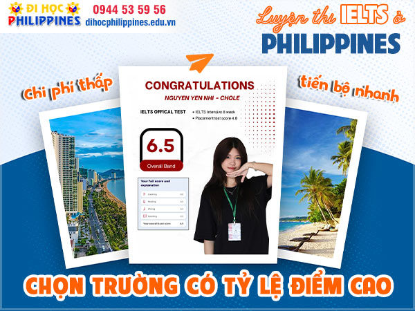 Top 6 trường luyện thi IELTS ở Philippines tốt nhất