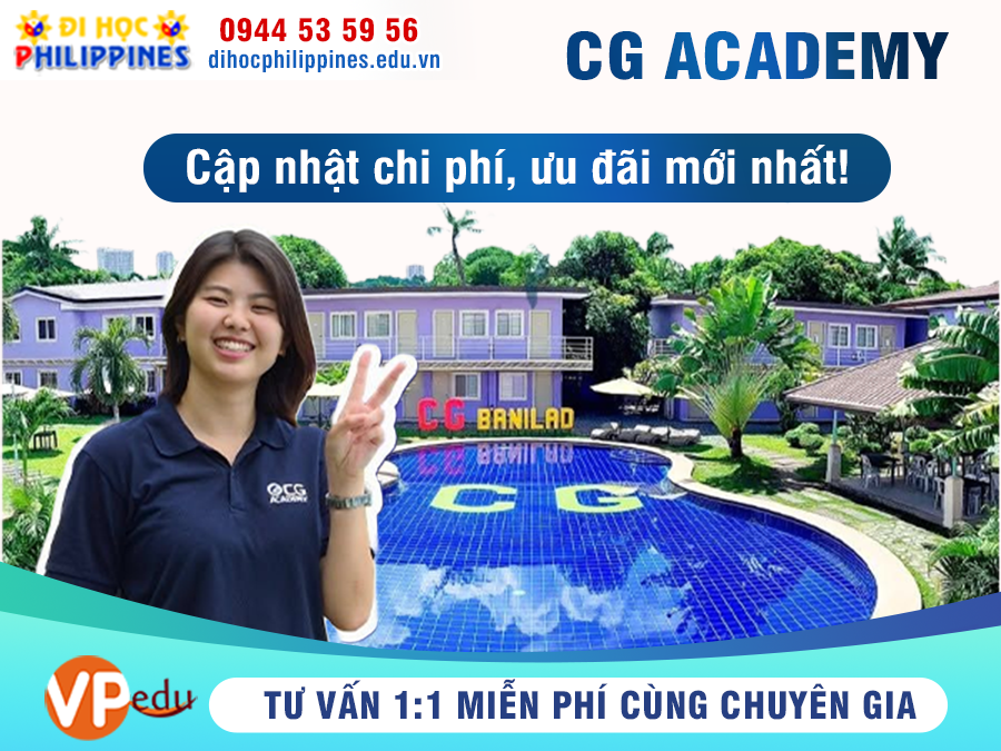 Cập nhật các khoá học tại Anh ngữ CG Academy