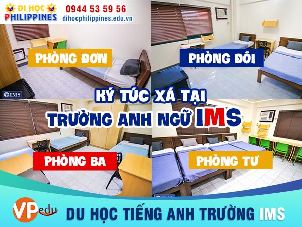 Ký túc xá tại Anh ngữ IMS
