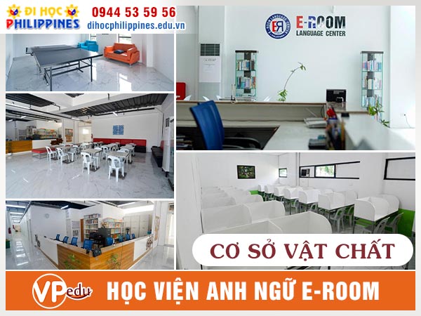 Cơ sở vật chất trường Anh ngữ E-Room