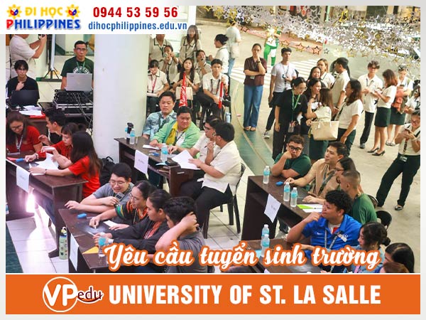 Điều kiện du học Philippines trường University of St. La Salle