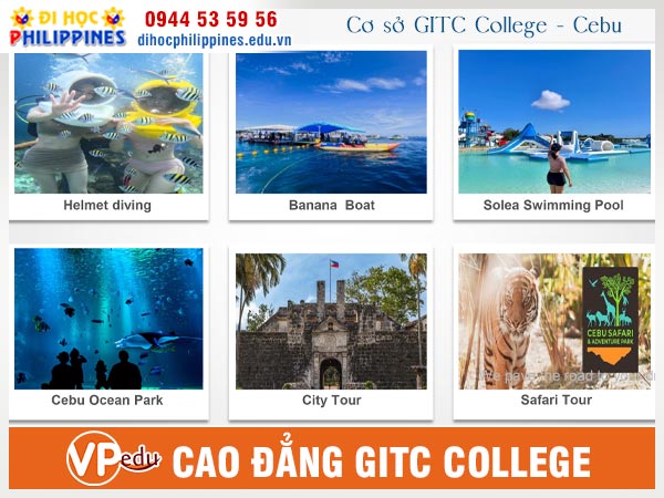 Hoạt động của hoc viên GITC College Cebu